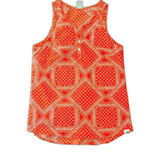 THE NORTH FACE Barilles Button Tank Top Red Size Medum